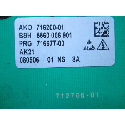 Modulo Comando 716200-01 5560 006 901