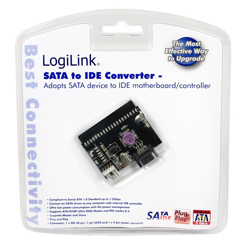 Conversor Bi-Direcional SATA/IDE Logilink - 