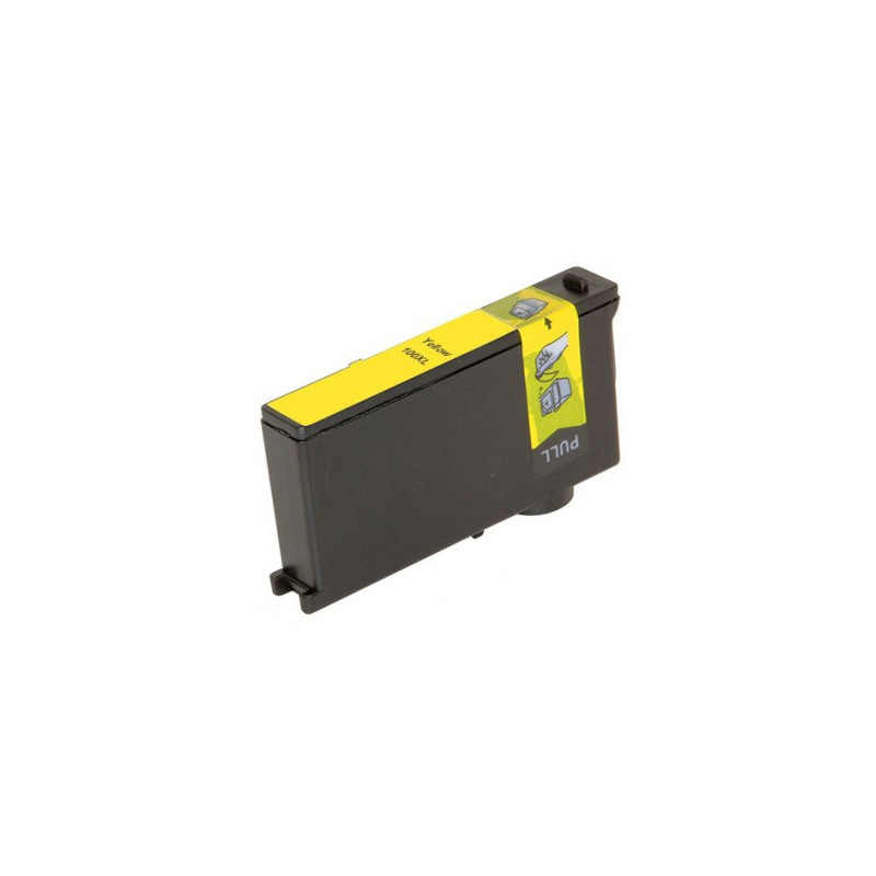 Tinteiro Amarelo Compativel Lexmark  100XL - 