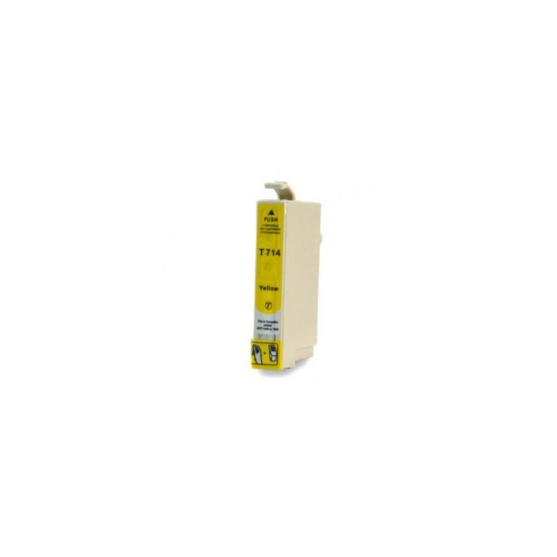 Tinteiro Amarelo Compativel Epson T0714 - 