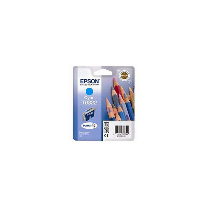 Tinteiro Cyan Epson T0322 - 