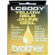 Tinteiro Amarelo Brother LC600Y - 