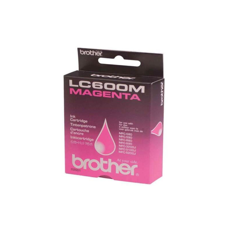 Tinteiro Magenta Brother LC600M - 