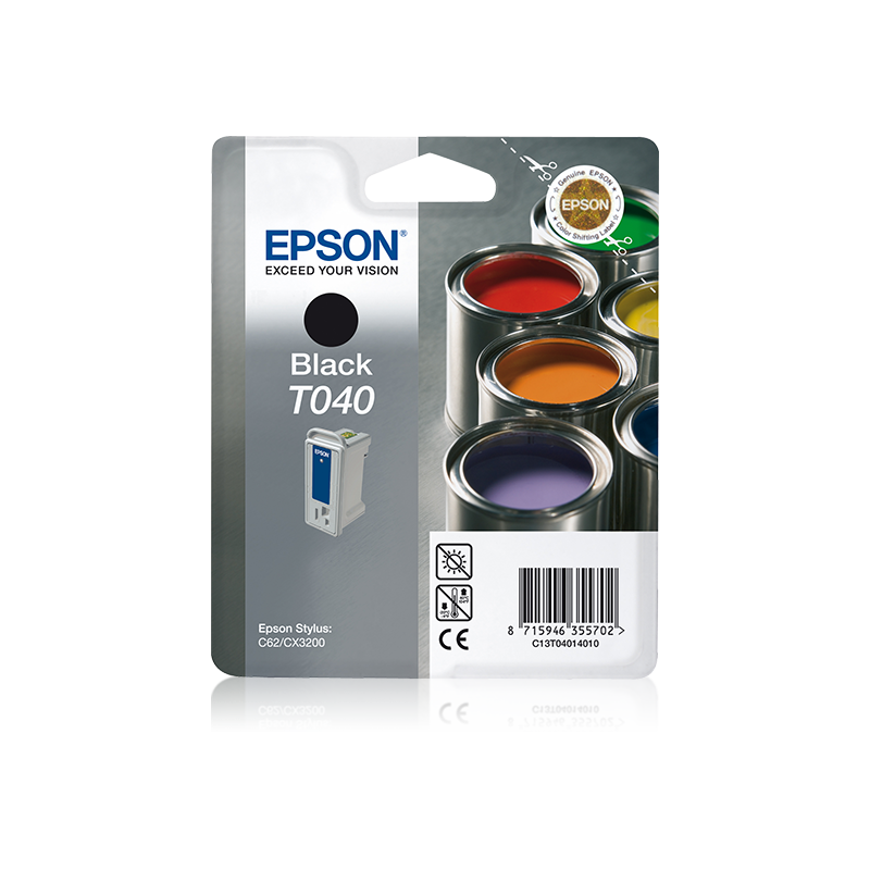 Tinteiro Preto Epson T040 - 