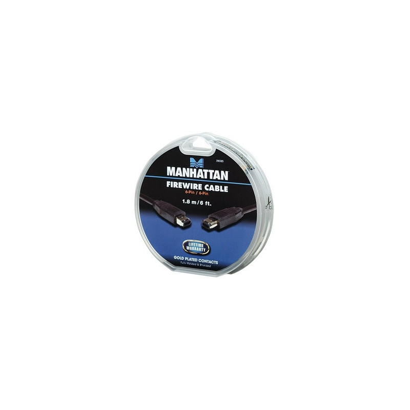 FireWire IEEE 1394 6/6 pinos 1.8m, caixa - 1